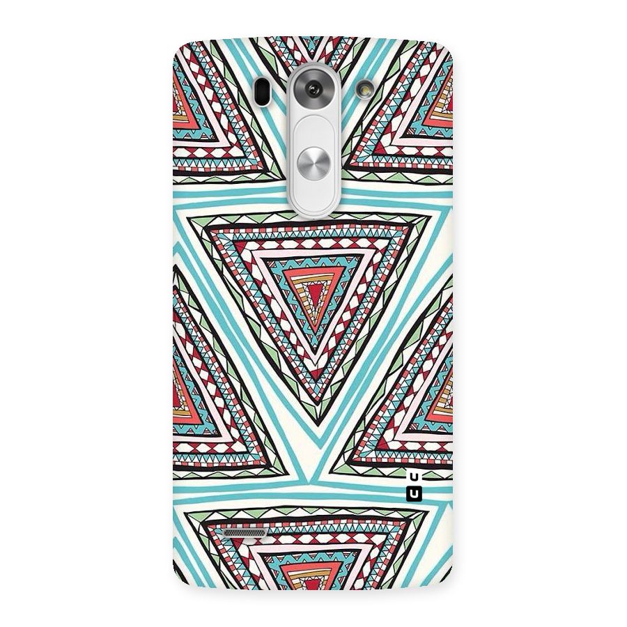 Triangle Abstract Mode Back Case for LG G3 Beat