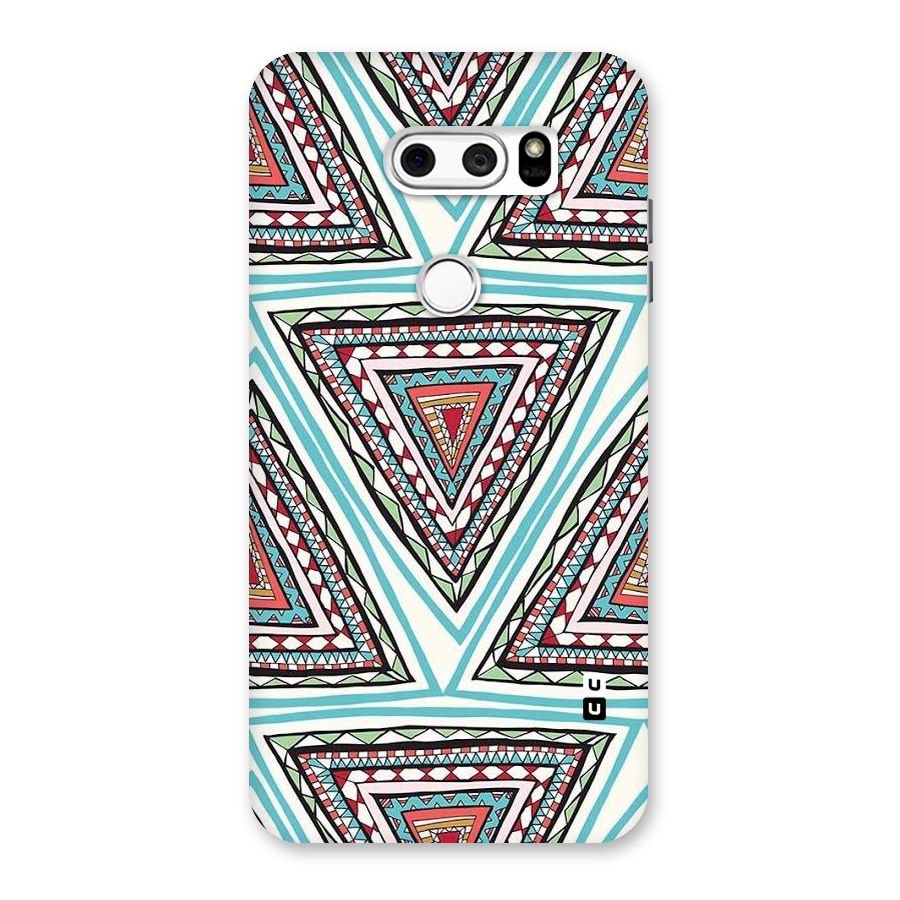 Triangle Abstract Mode Back Case for LG V30