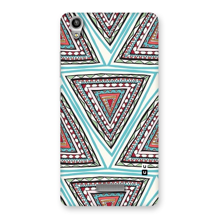 Triangle Abstract Mode Back Case for Lava-Pixel-V1