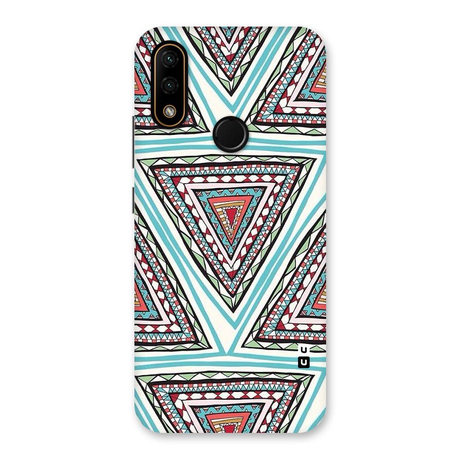 Triangle Abstract Mode Back Case for Lenovo A6 Note