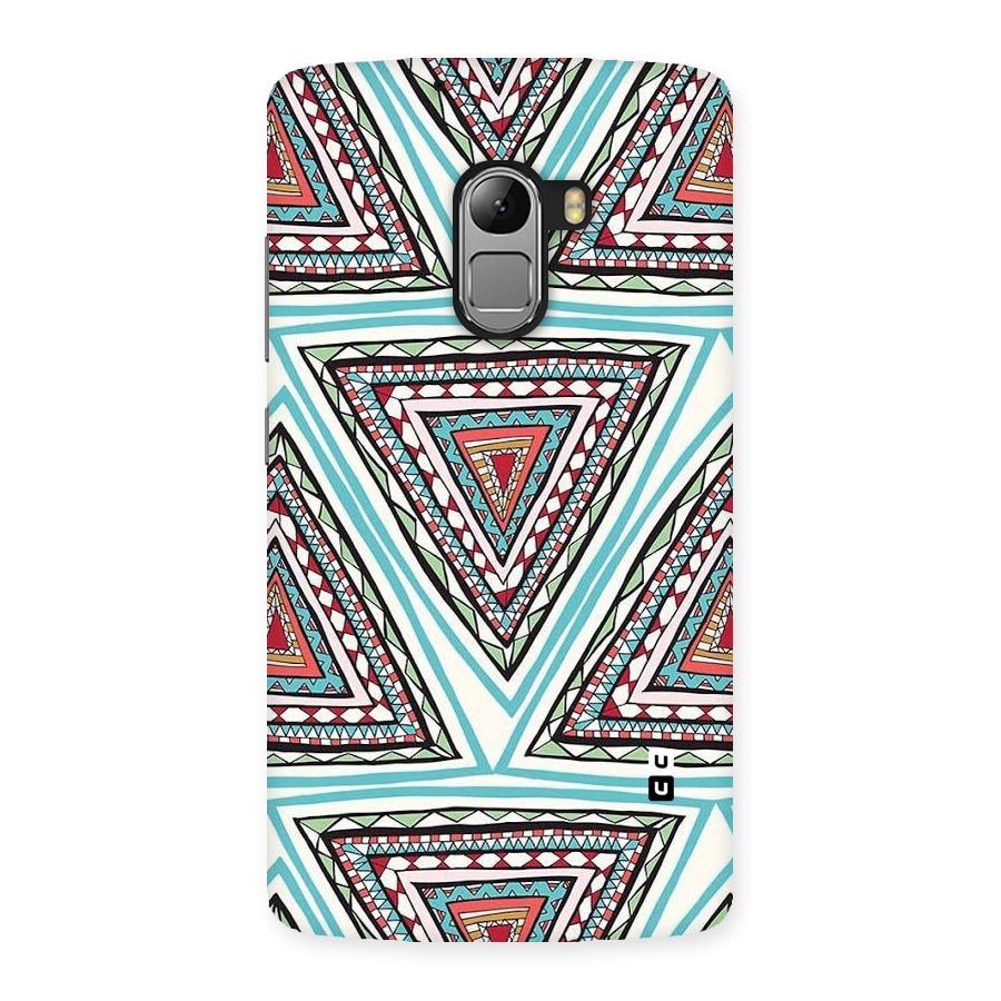 Triangle Abstract Mode Back Case for Lenovo K4 Note
