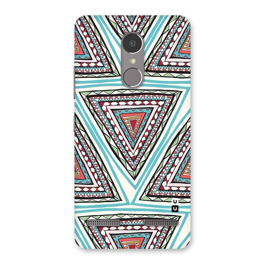 Triangle Abstract Mode Back Case for Lenovo K6