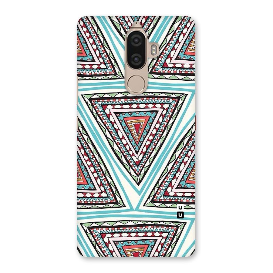 Triangle Abstract Mode Back Case for Lenovo K8 Note