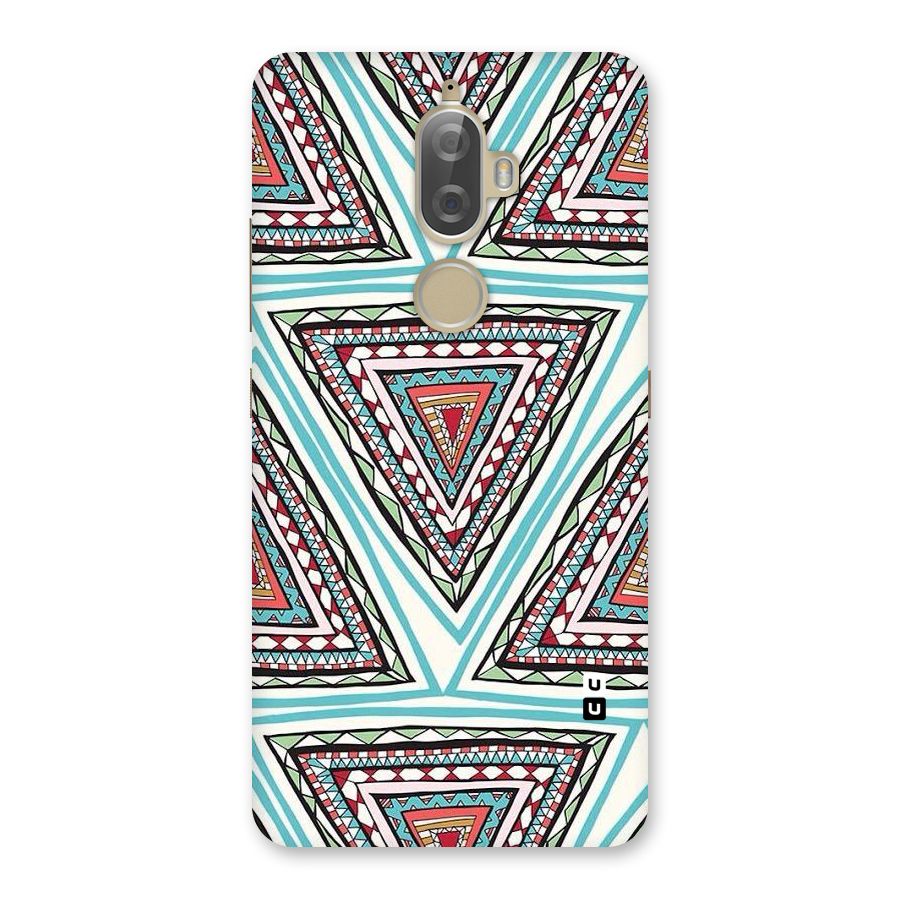 Triangle Abstract Mode Back Case for Lenovo K8 Plus
