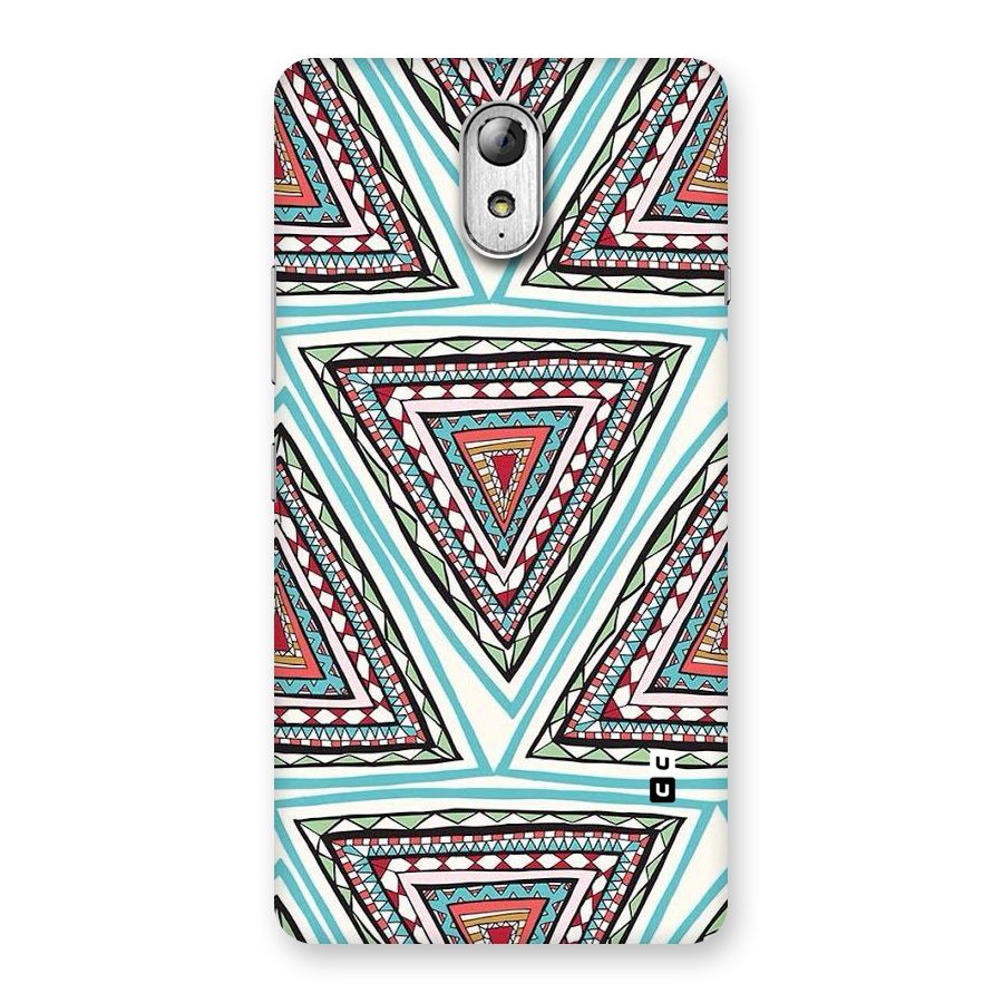 Triangle Abstract Mode Back Case for Lenovo Vibe P1M