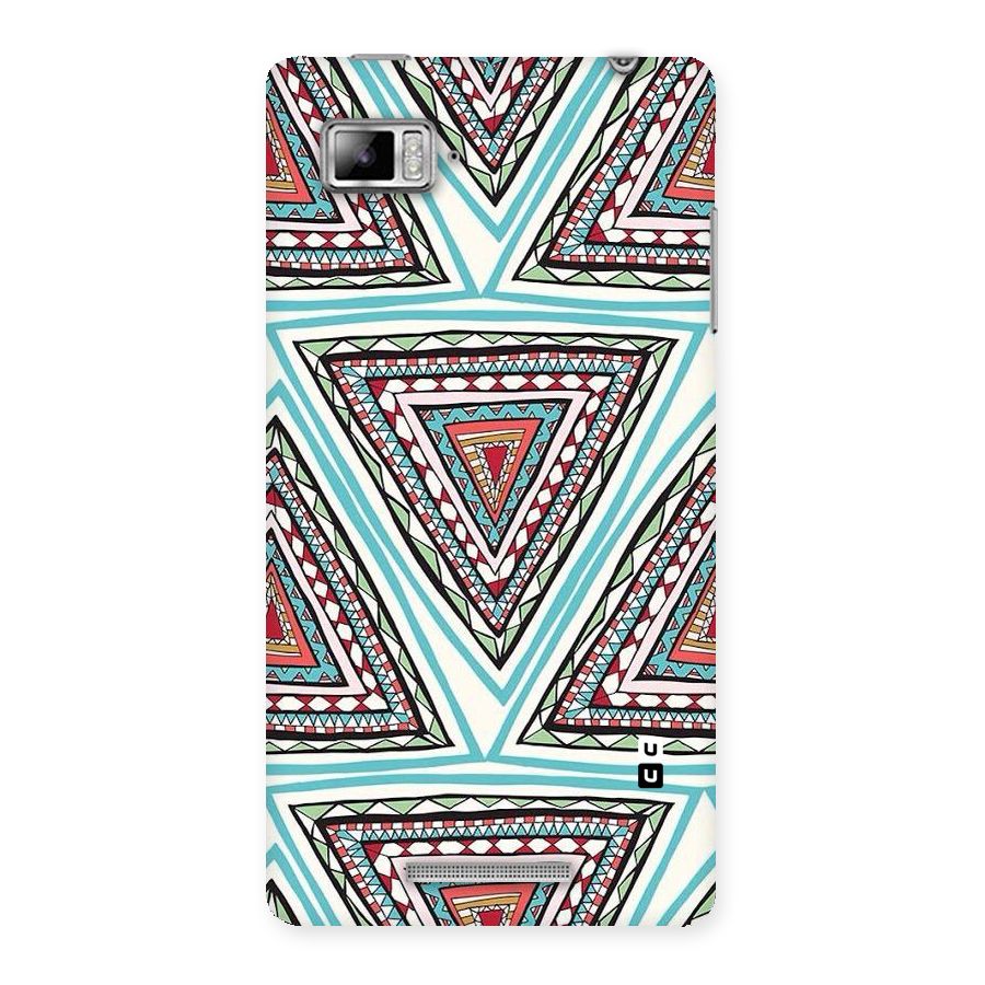 Triangle Abstract Mode Back Case for Lenovo Vibe Z K910
