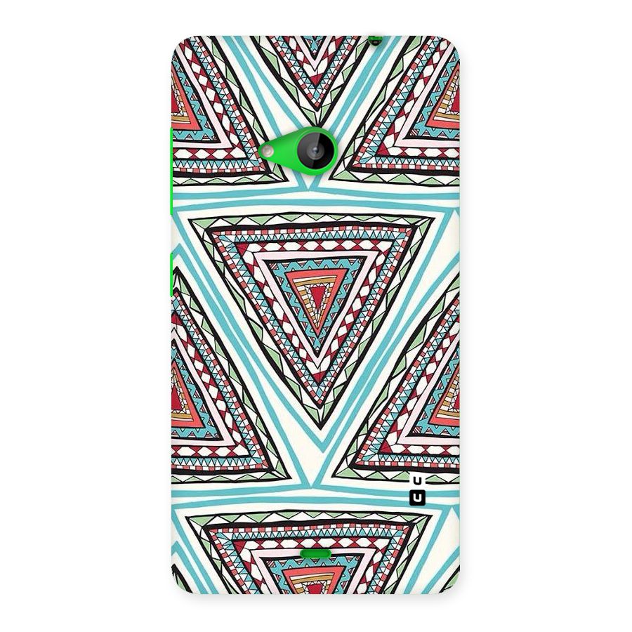 Triangle Abstract Mode Back Case for Lumia 535