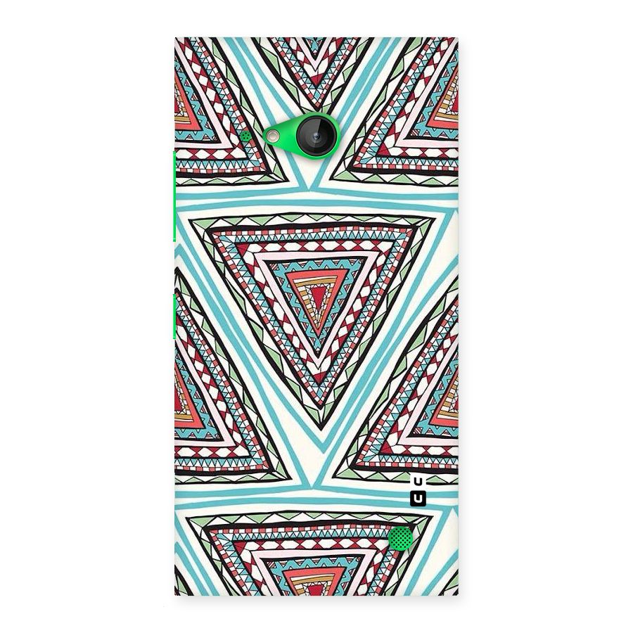 Triangle Abstract Mode Back Case for Lumia 730