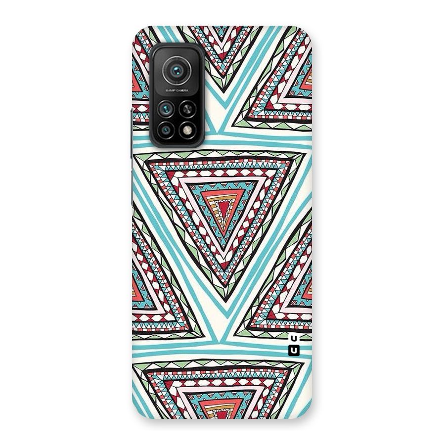 Triangle Abstract Mode Back Case for Mi 10T Pro 5G