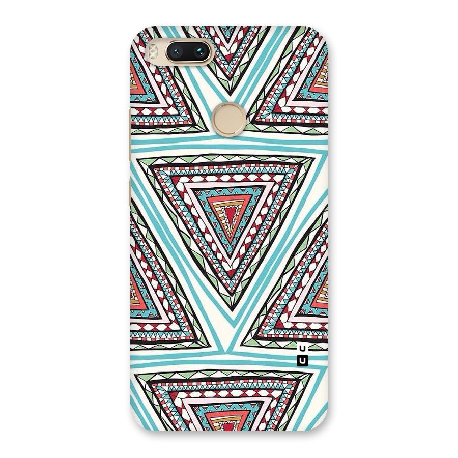 Triangle Abstract Mode Back Case for Mi A1