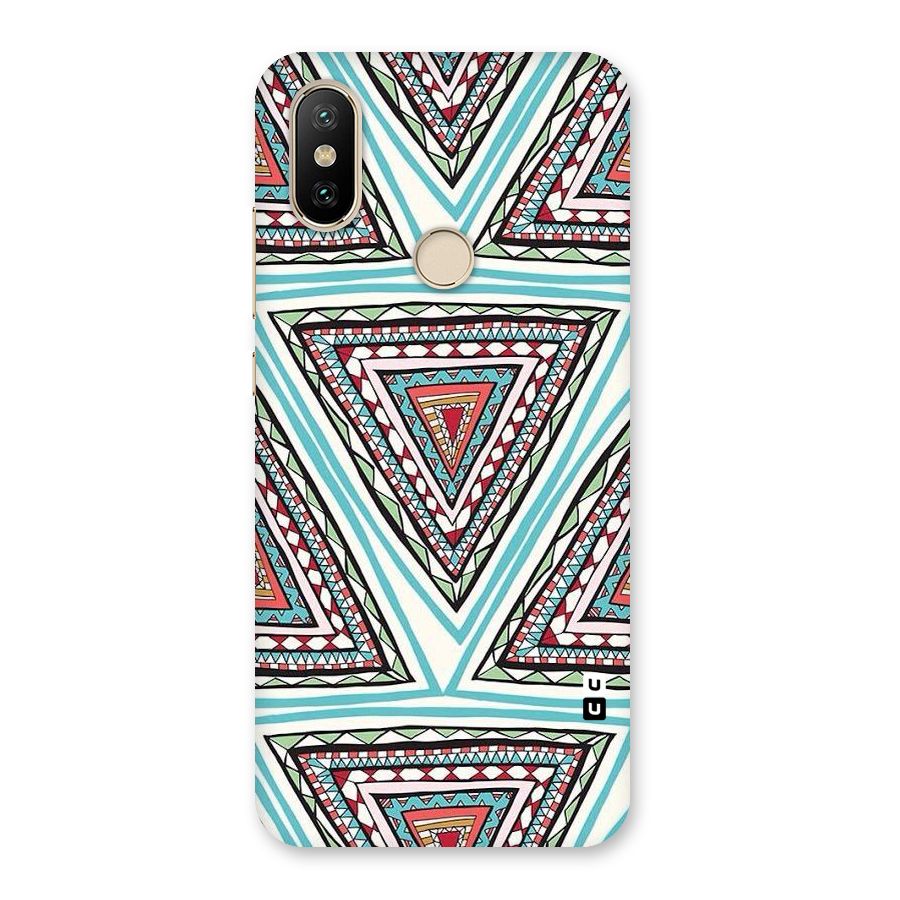 Triangle Abstract Mode Back Case for Mi A2