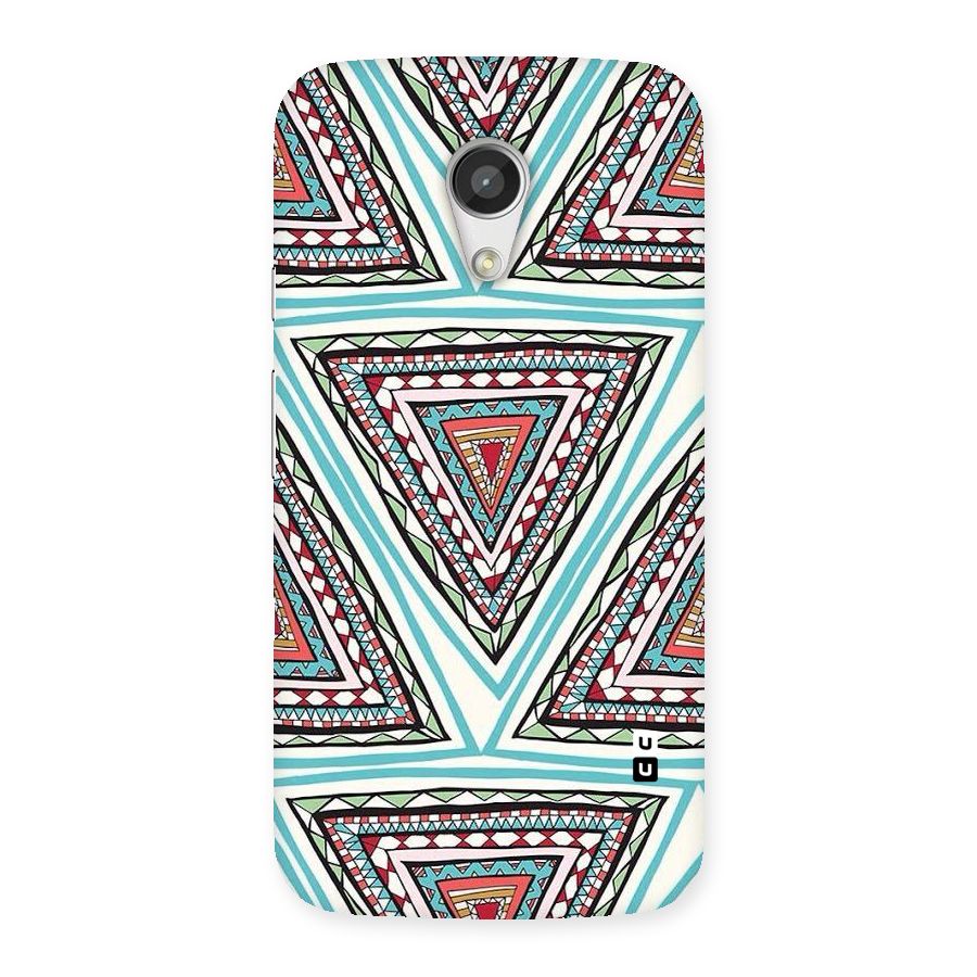 Triangle Abstract Mode Back Case for Moto G 2nd Gen
