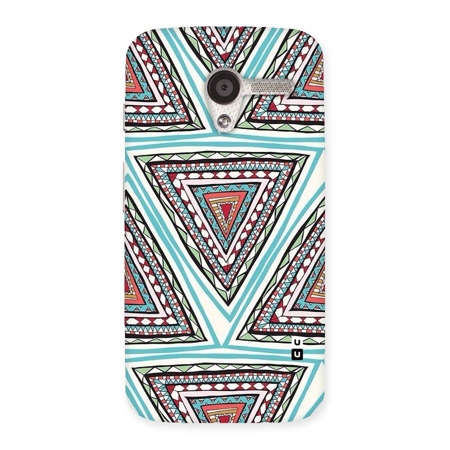 Triangle Abstract Mode Back Case for Moto X