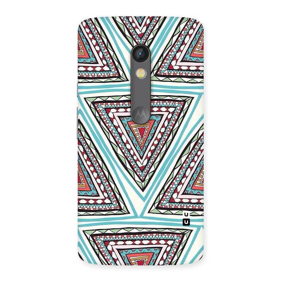 Triangle Abstract Mode Back Case for Moto X Play