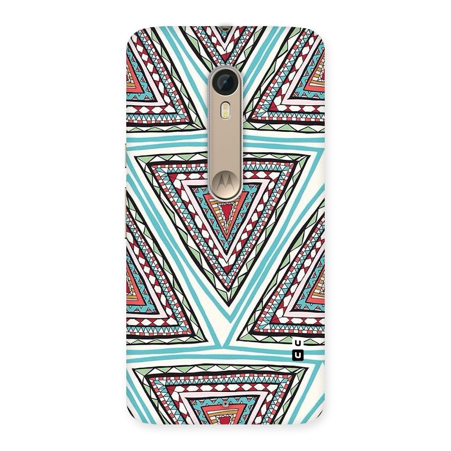 Triangle Abstract Mode Back Case for Motorola Moto X Style