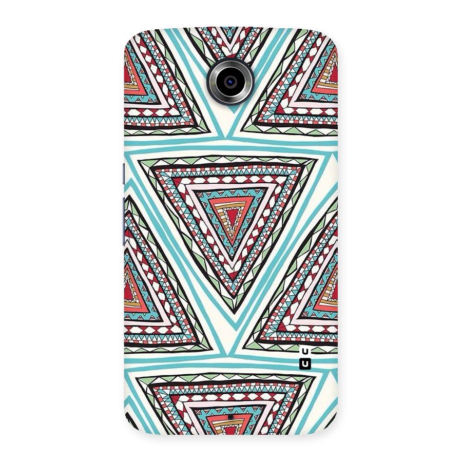 Triangle Abstract Mode Back Case for Nexsus 6