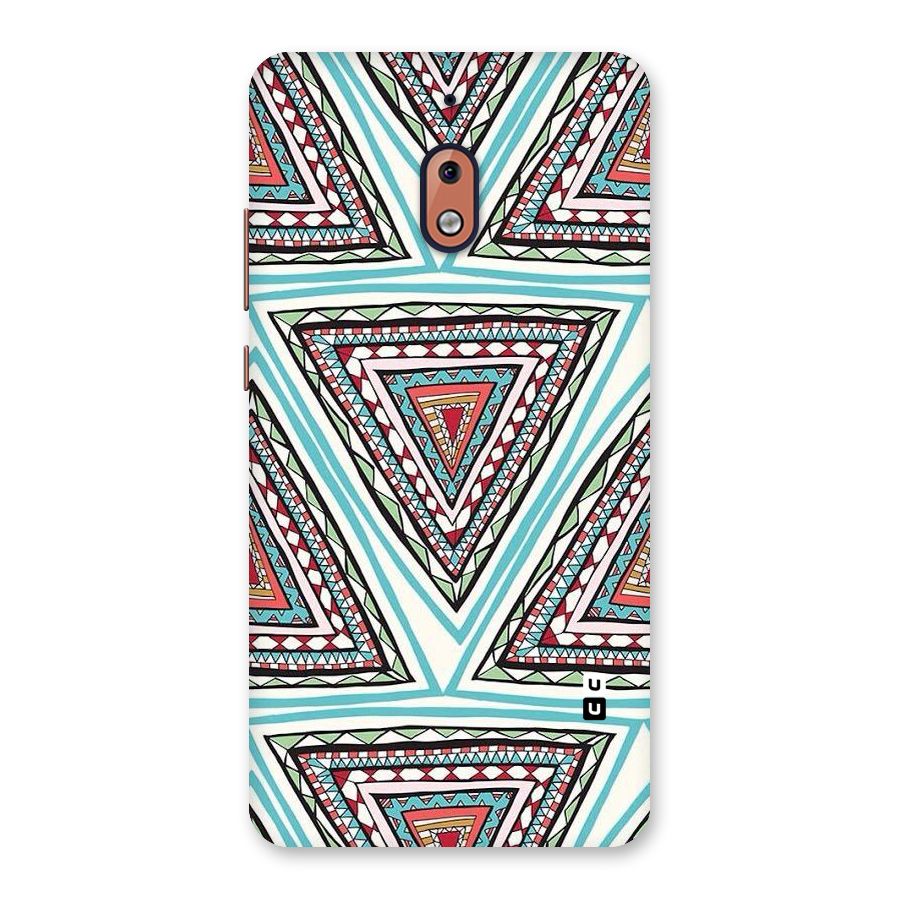 Triangle Abstract Mode Back Case for Nokia 2.1