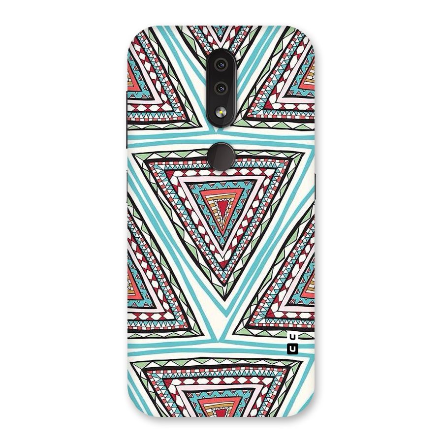 Triangle Abstract Mode Back Case for Nokia 4.2