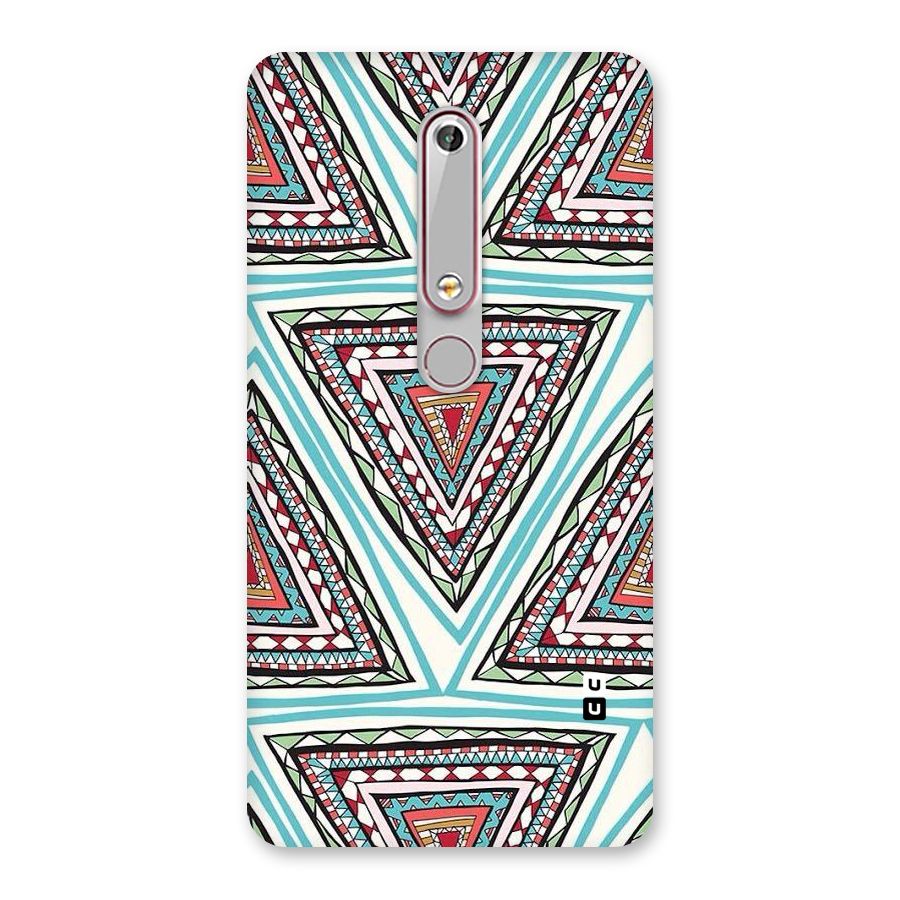 Triangle Abstract Mode Back Case for Nokia 6.1