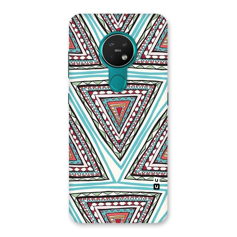 Triangle Abstract Mode Back Case for Nokia 7.2
