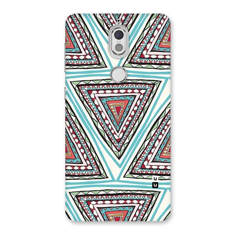 Triangle Abstract Mode Back Case for Nokia 7