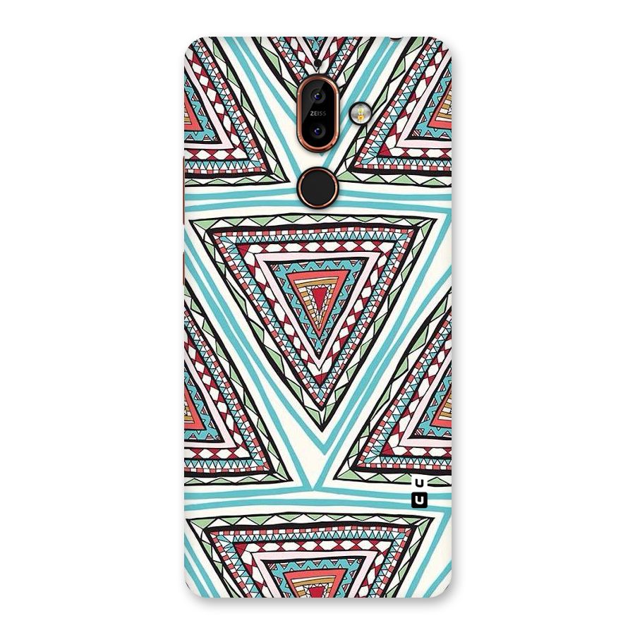 Triangle Abstract Mode Back Case for Nokia 7 Plus