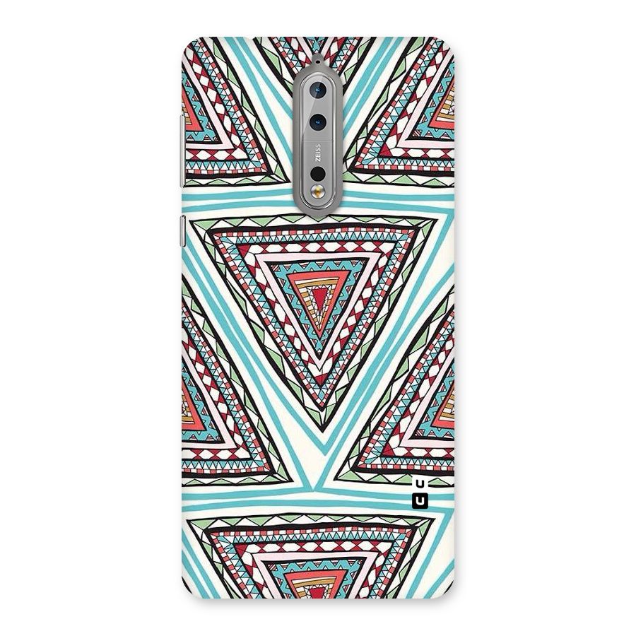 Triangle Abstract Mode Back Case for Nokia 8