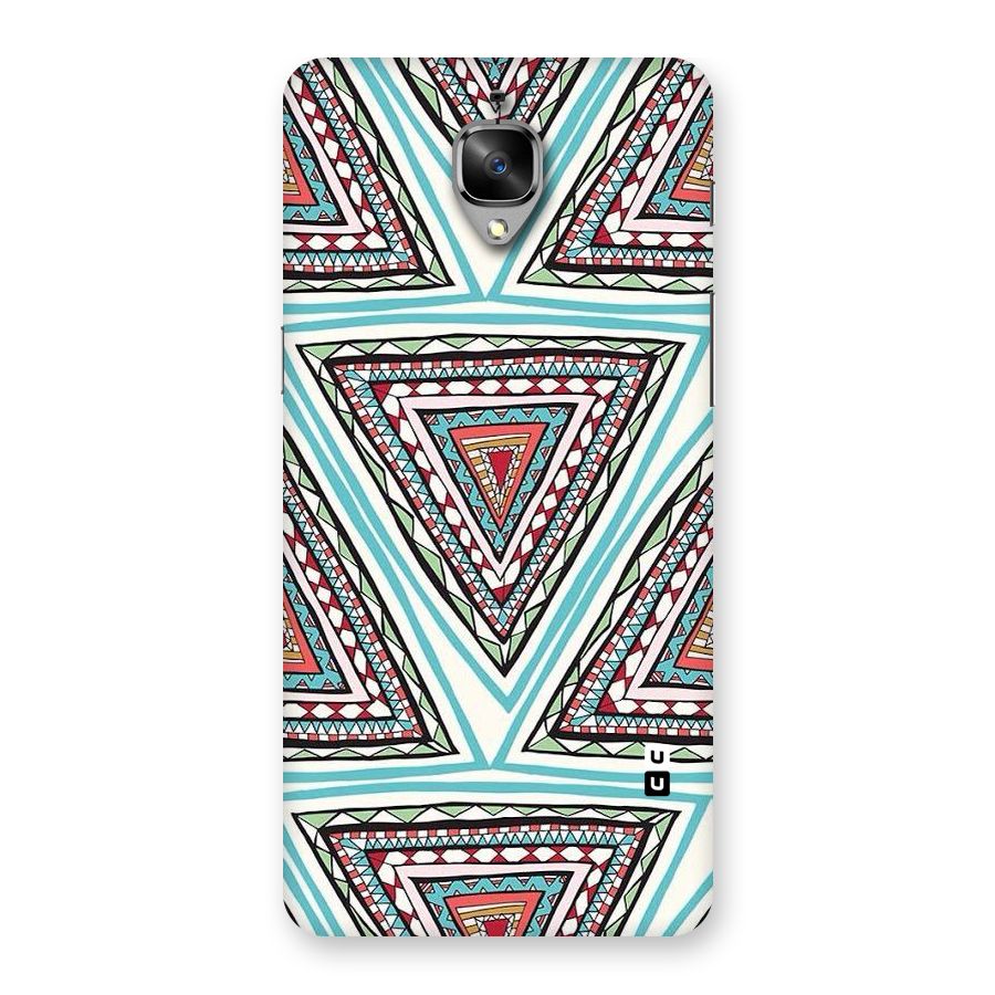 Triangle Abstract Mode Back Case for OnePlus 3