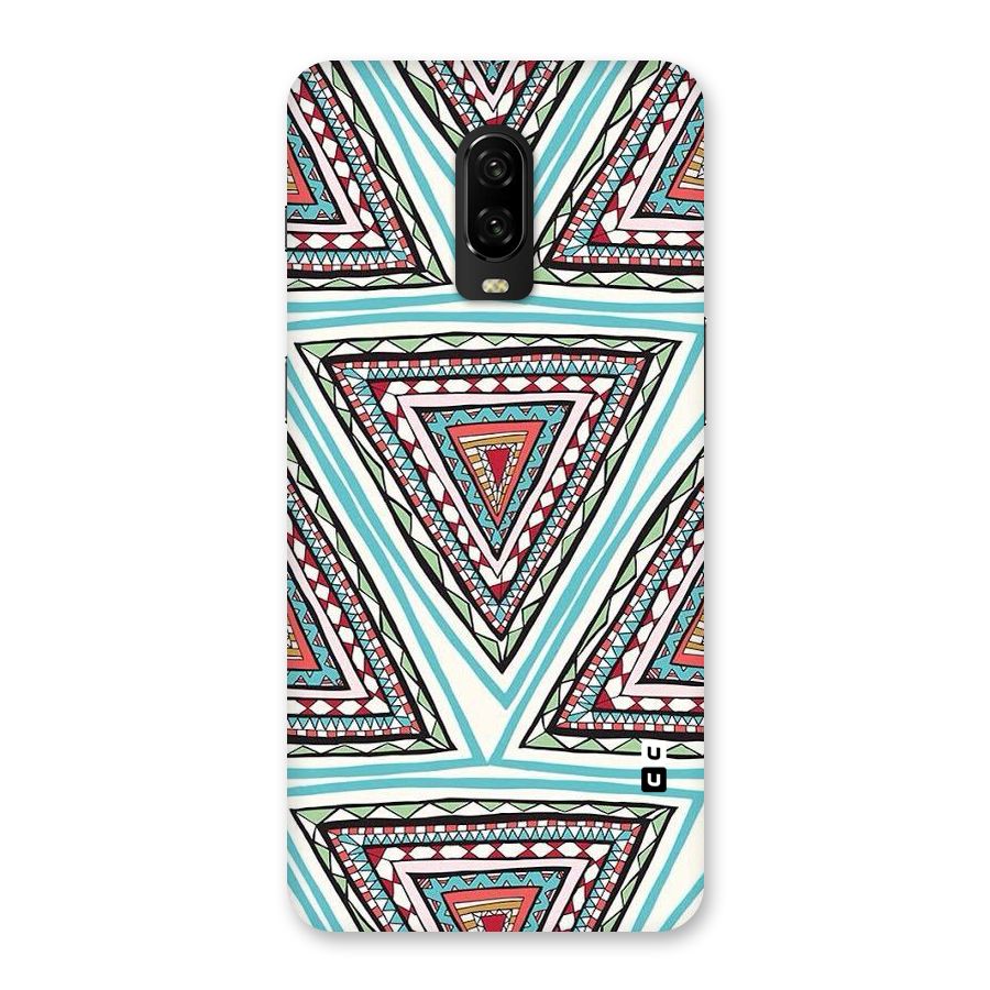 Triangle Abstract Mode Back Case for OnePlus 6T