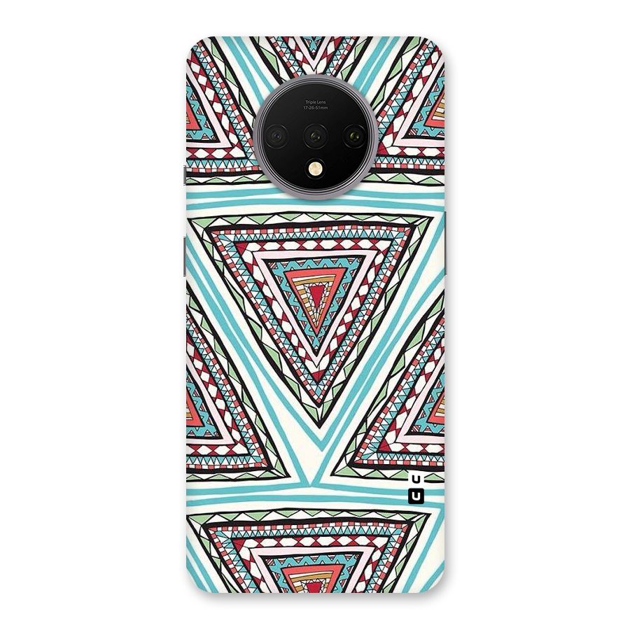 Triangle Abstract Mode Back Case for OnePlus 7T