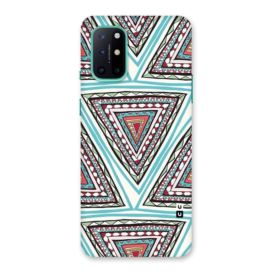 Triangle Abstract Mode Back Case for OnePlus 8T
