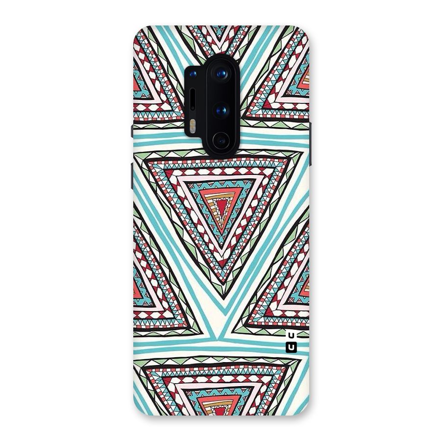 Triangle Abstract Mode Back Case for OnePlus 8 Pro