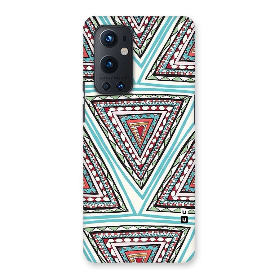 Triangle Abstract Mode Back Case for OnePlus 9 Pro