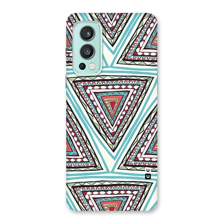 Triangle Abstract Mode Back Case for OnePlus Nord 2 5G