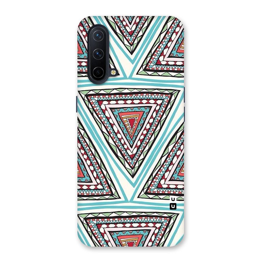 Triangle Abstract Mode Back Case for OnePlus Nord CE 5G