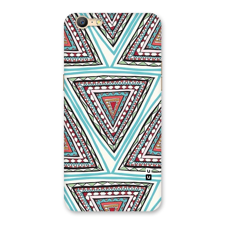 Triangle Abstract Mode Back Case for Oppo A57