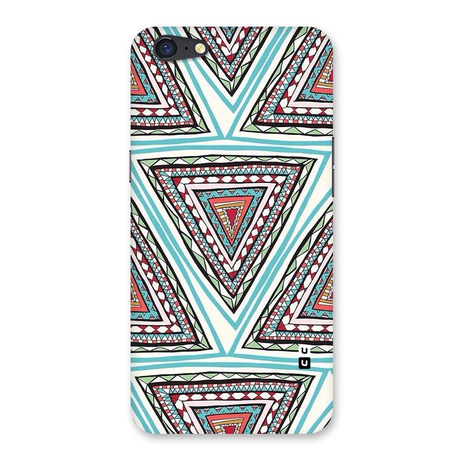 Triangle Abstract Mode Back Case for Oppo A71