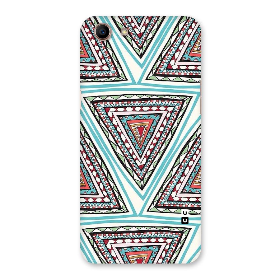 Triangle Abstract Mode Back Case for Oppo A83 (2018)