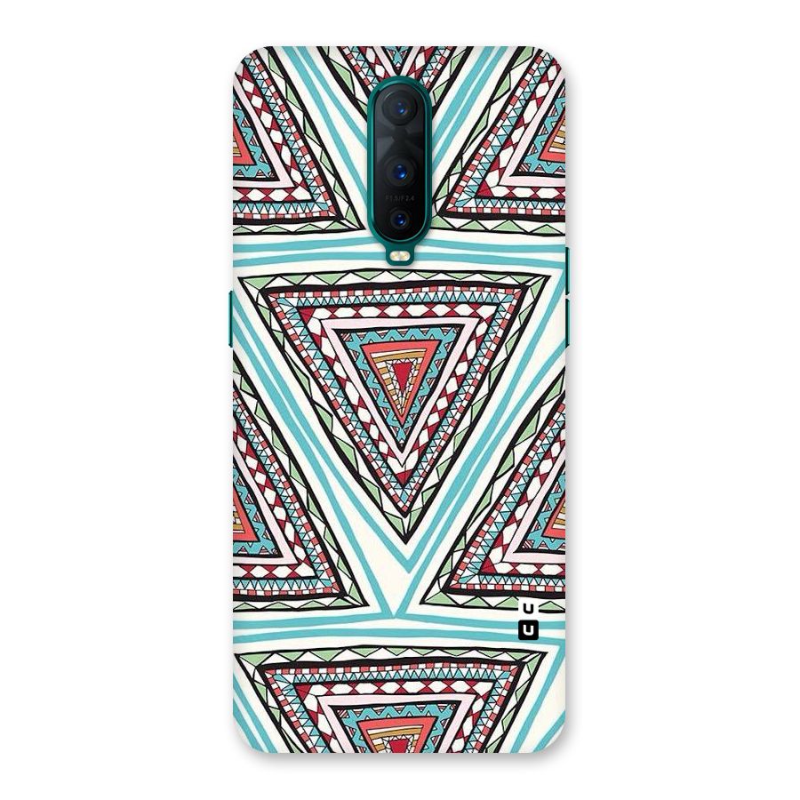 Triangle Abstract Mode Back Case for Oppo R17 Pro