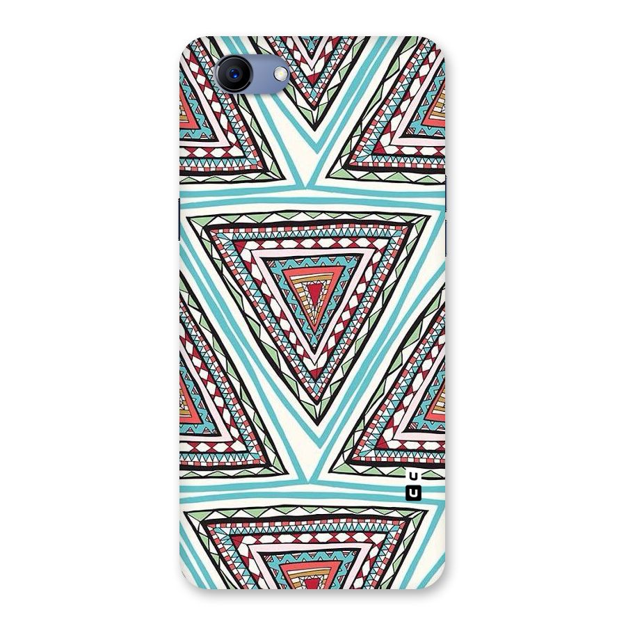 Triangle Abstract Mode Back Case for Oppo Realme 1