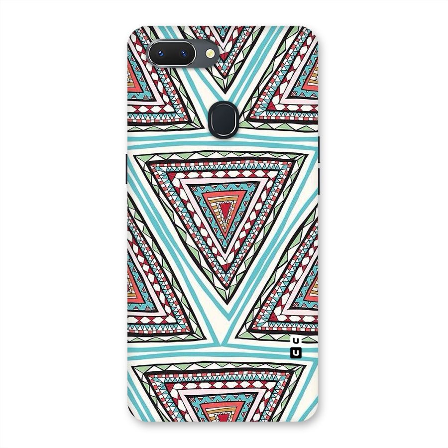 Triangle Abstract Mode Back Case for Oppo Realme 2