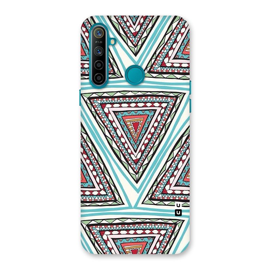 Triangle Abstract Mode Back Case for Realme 5i
