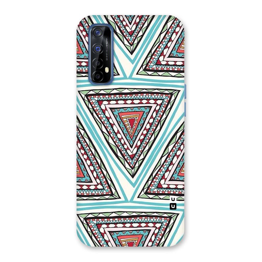 Triangle Abstract Mode Back Case for Realme 7