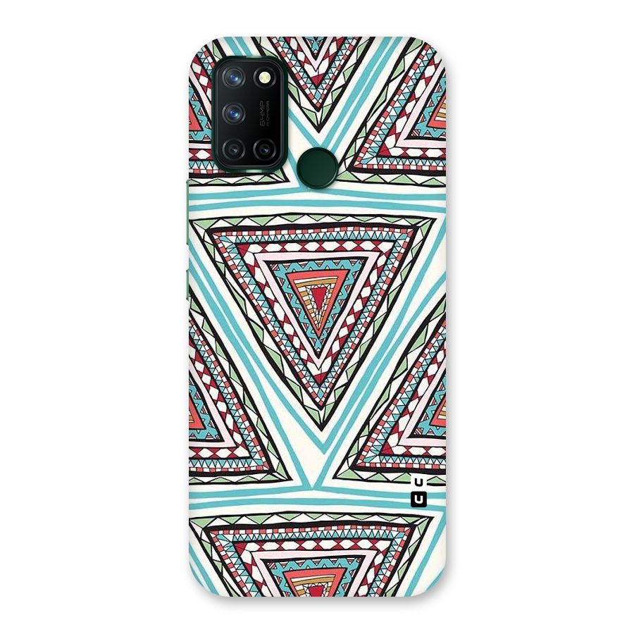 Triangle Abstract Mode Back Case for Realme 7i