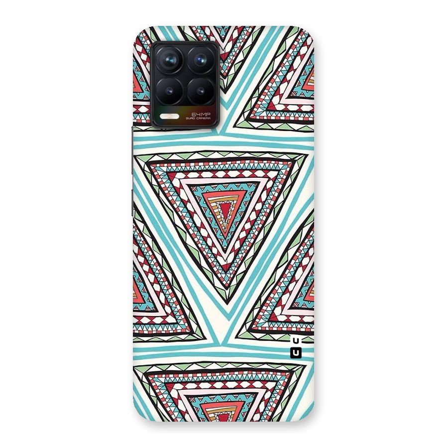 Triangle Abstract Mode Back Case for Realme 8
