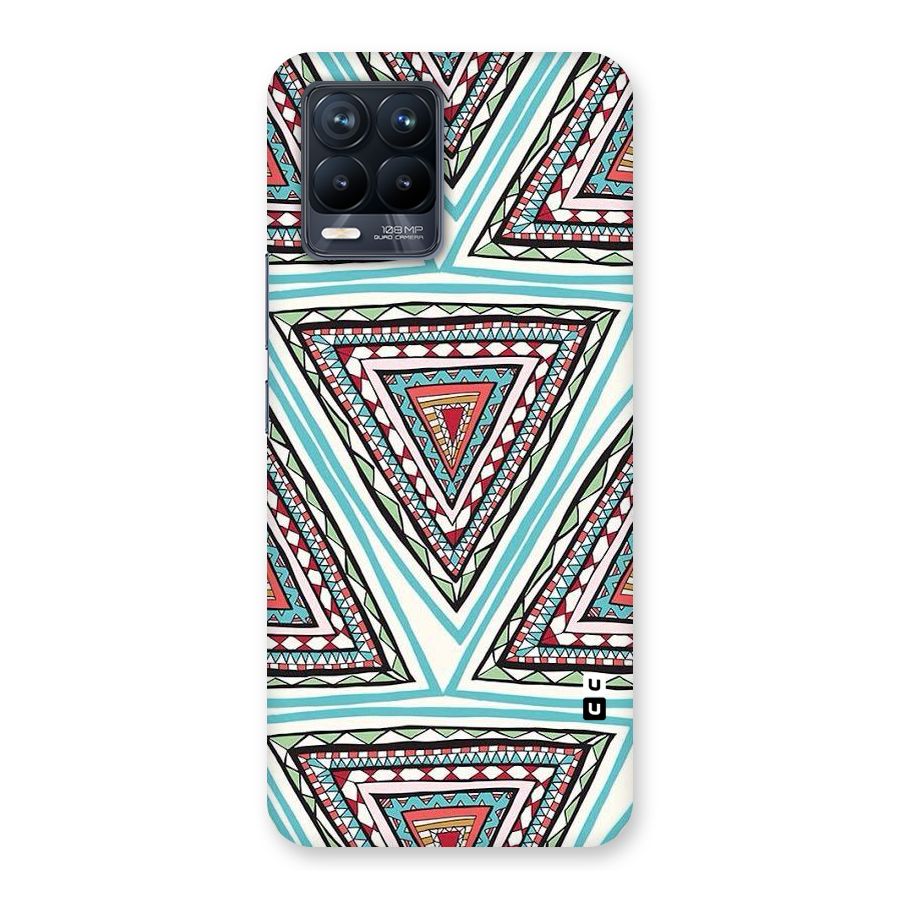 Triangle Abstract Mode Back Case for Realme 8 Pro