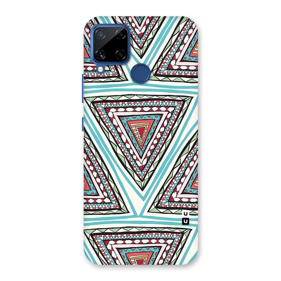 Triangle Abstract Mode Back Case for Realme C15