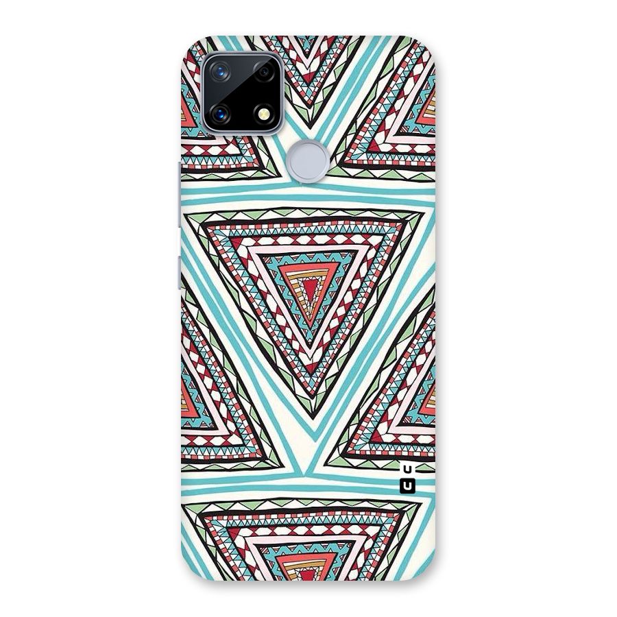Triangle Abstract Mode Back Case for Realme Narzo 20