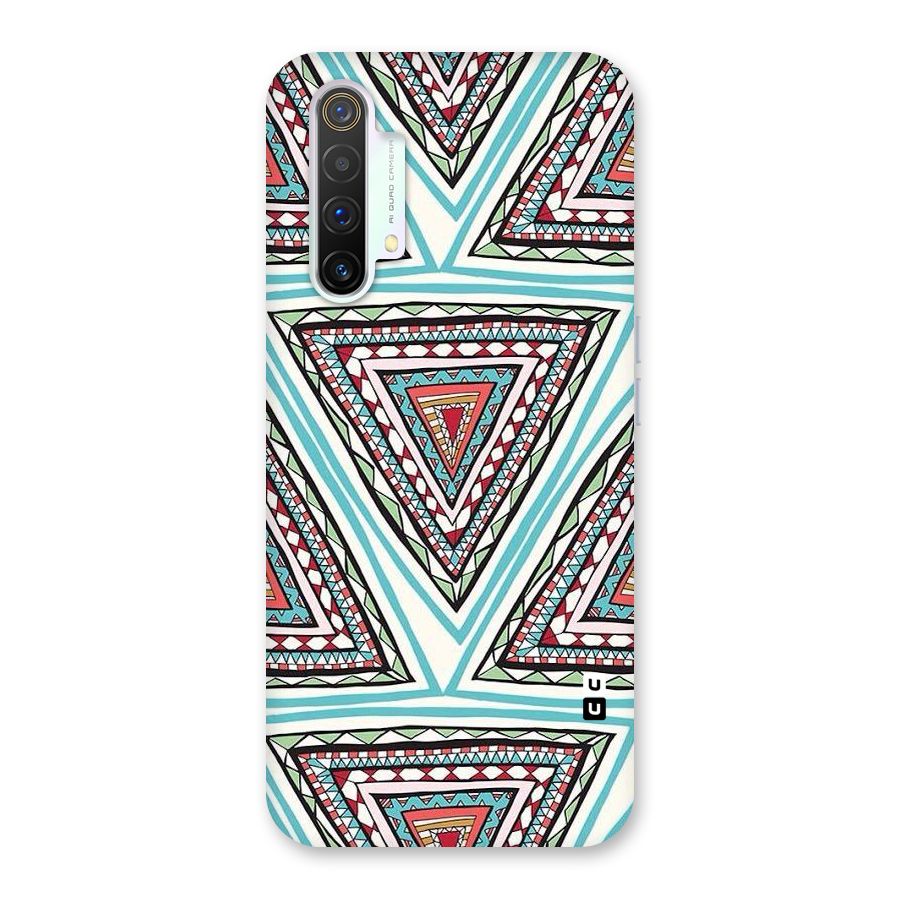Triangle Abstract Mode Back Case for Realme X3 SuperZoom