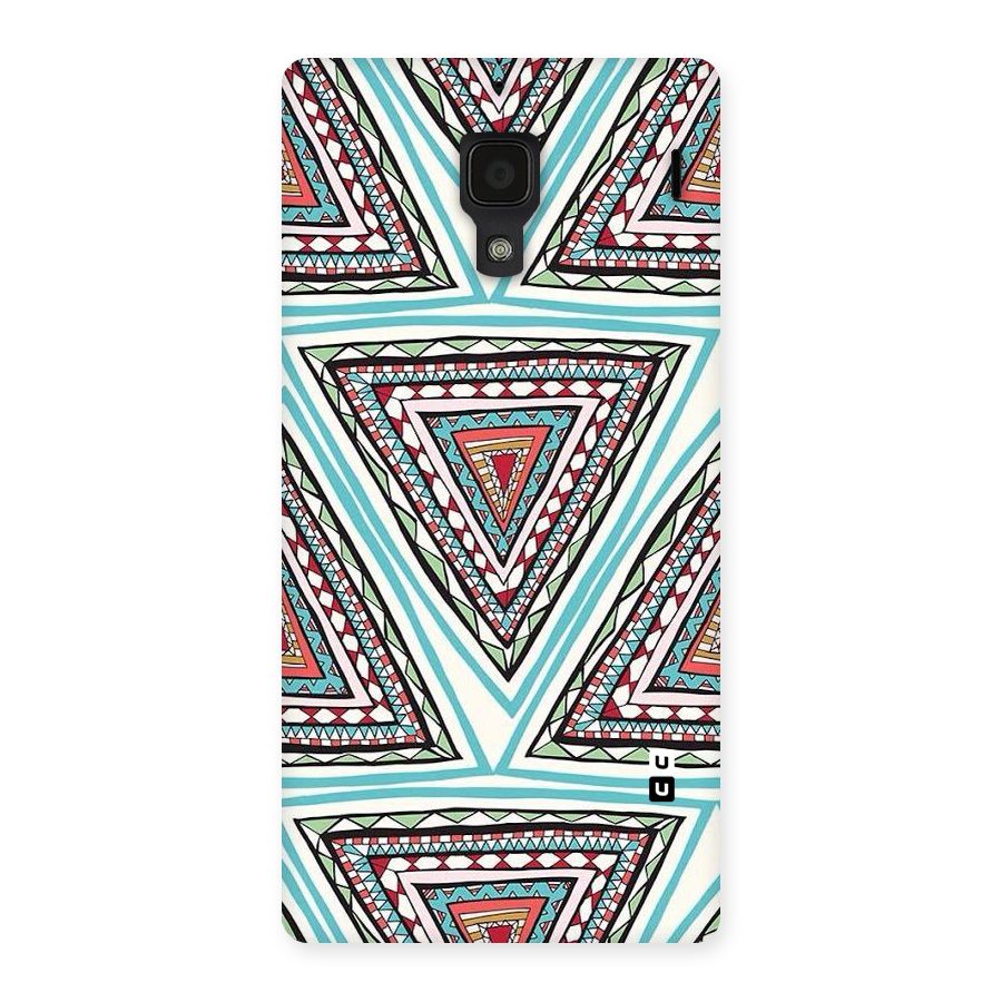 Triangle Abstract Mode Back Case for Redmi 1S